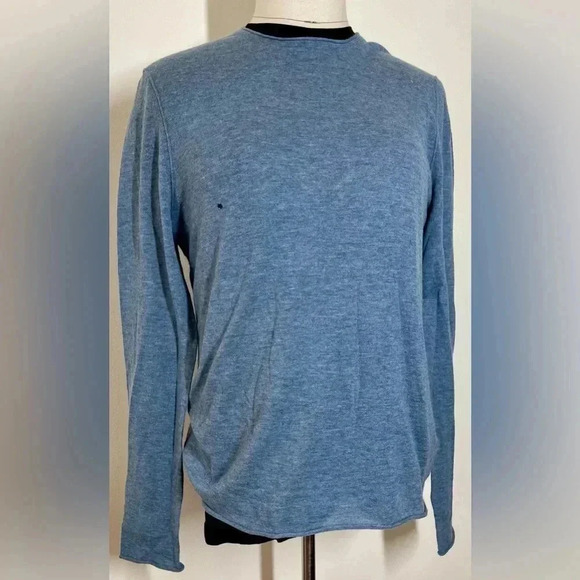 Zadig & Voltaire | Cashmere Sweater | Denim Color | Style Teiss | Men’s XL - Picture 1 of 4